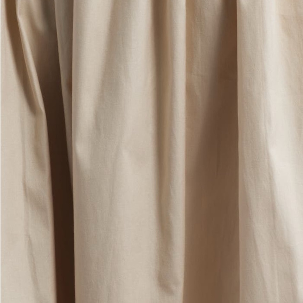 Nordstrom Mixed Media Stretch Cotton Tank Maxi Dress Beige Scroll NWT Small - Picture 7 of 11